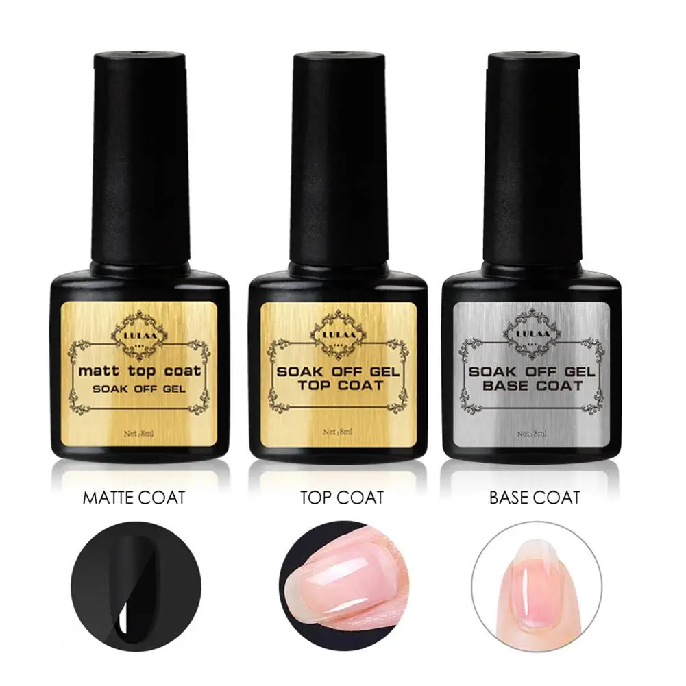 1 Набор лаков для ногтей французского телесного цвета УФ гель Светодиодный лампа