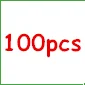 kmtkeramed для круглых 6-pin разъем, черный, Пластик, фланца: 30X30 см, более дешевой цене - Цвет: 100pcs