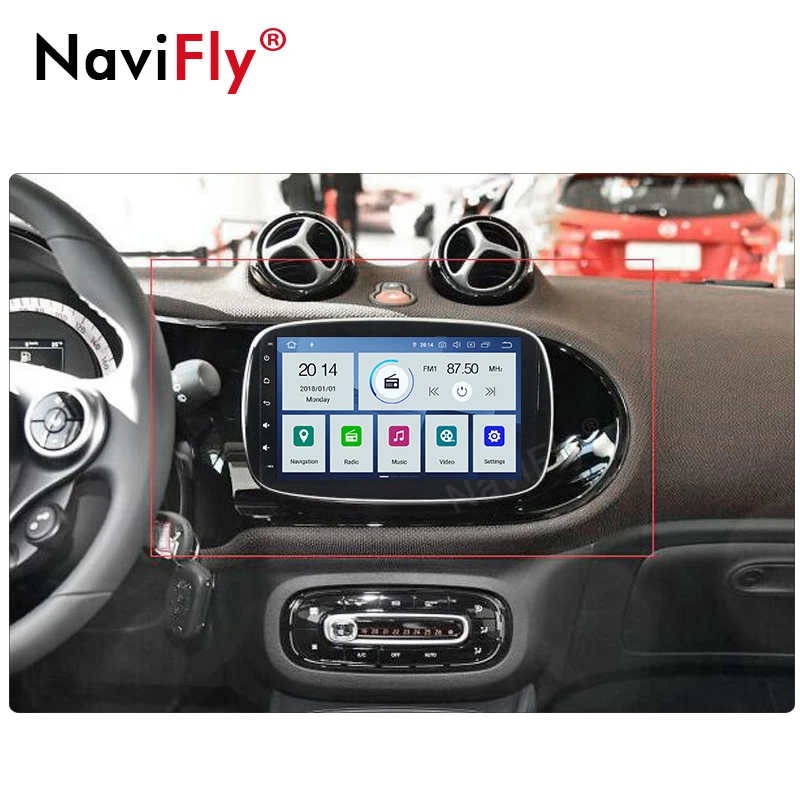 Flash Deal NaviFly 9" IPS DSP Auto gps navigation radio player for Smart Fortwo C453 A453 W453 2015 2016 2017 2018 Android 9.0 No DVD 1 Flash Deal NaviFly 9" IPS DSP Auto gps navigation radio player for Smart Fortwo C453 A453 W453 2015 2016 2017 2018 Android 9.0 No DVD 1