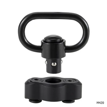 

Activefire M420 keymod QD Sling Quick Release Sling Swivel Mount Adapter Heavy Duty Quick-detach Push Button Hunting Accessories