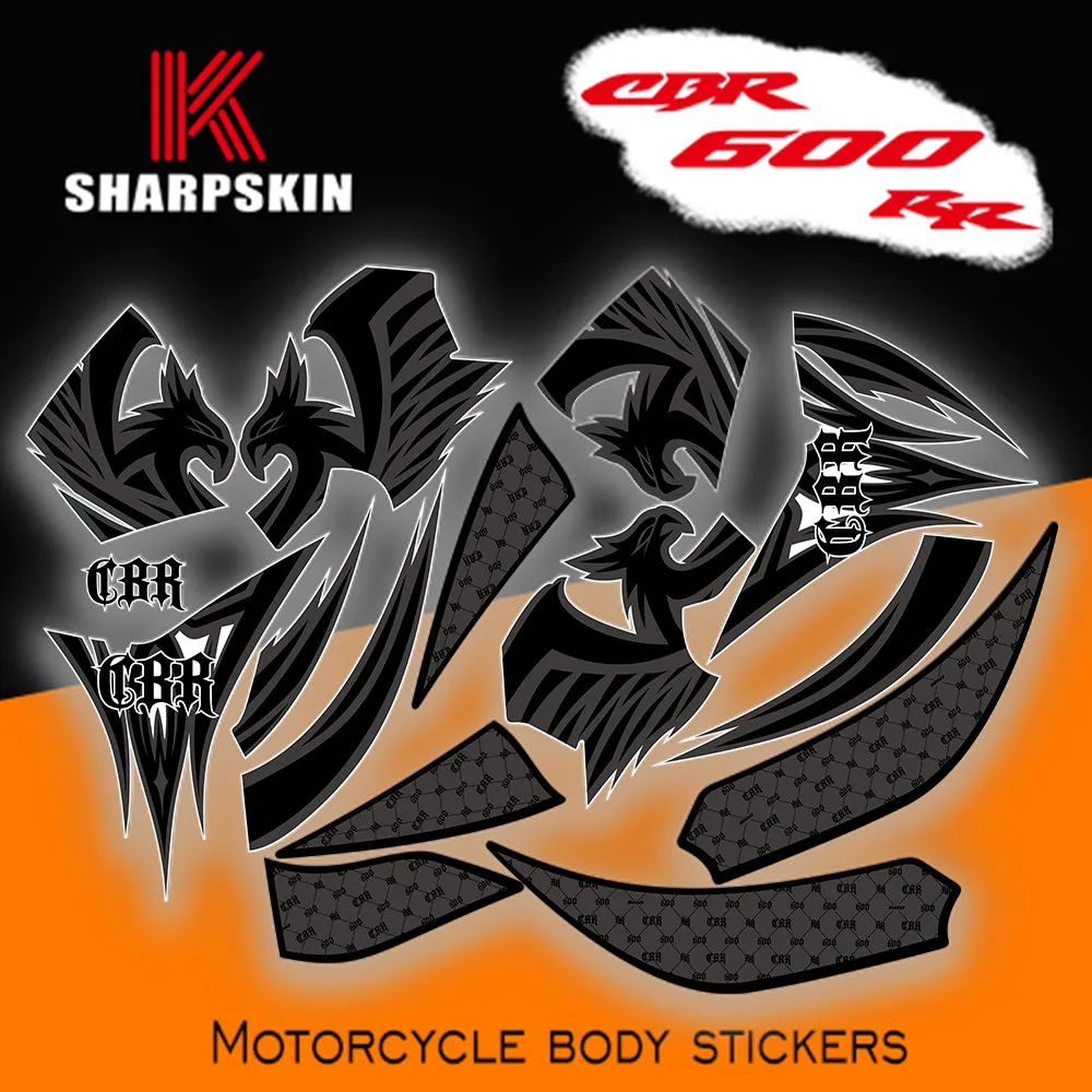 Fairing Sticker Honda Cbr600rr Honda Cbr600rr Sticker Plastic