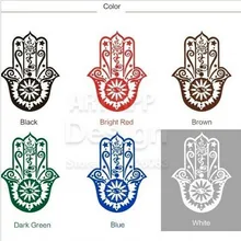 Aw9382 Фатима Йога атмосфера наклейки на стену рыбий глаз цветок наклейки индийский Будда украшение дома Фреска Лотос Моделирование