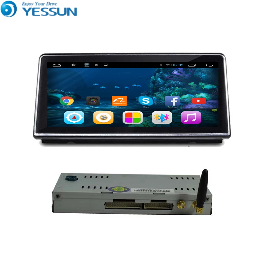 YESSUN Android радио автомобильный dvd-плеер для BMW F20/F30/F32 стерео радио мультимедиа GPS навигация с WIFI Bluetooth AM/FM YESSUN Android радио автомобильный dvd-плеер для BMW F20/F30/F32 стерео радио мультимедиа GPS навигация с WIFI Bluetooth AM/FM