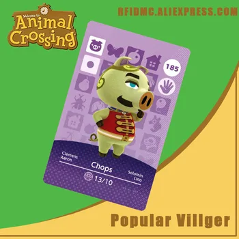 

185 Chops Animal Crossing Card Amiibo for New Horizons