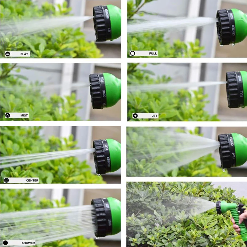 Multi-functional Garden Water Sprayers Watering Gun 7 Modes Spray Nozzle Spray Gun for Lawn Garden Watering Car Washing Cleaning (6)
