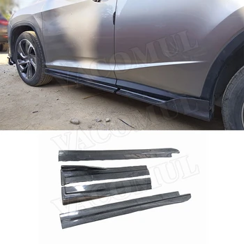 

Carbon Fiber Side Skirts For Lexus RX300 RX450H 2016-2020 FRP Car Door Bumper Lip Aprons Car Styling