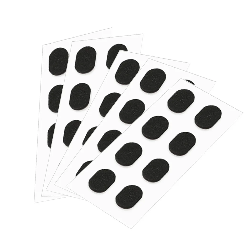 Black S 1mm 20 пар очков, носовые упоры, клейкие Силиконовые носовые упоры, Нескользящие белые тонкие носовые упоры для очков, очки, солнцезащитные очки, Прямая поставка - Цвет: Black S 1mm