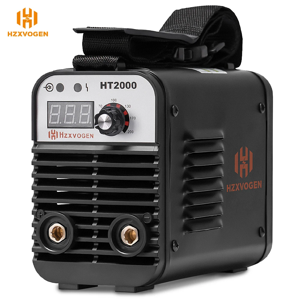 

HZXVOGEN Arc Welder HT2000 110V 220V 140A MMA Welding Machine Portable Tool Fit 1-8mm Carbon Steel Galvanized Steel