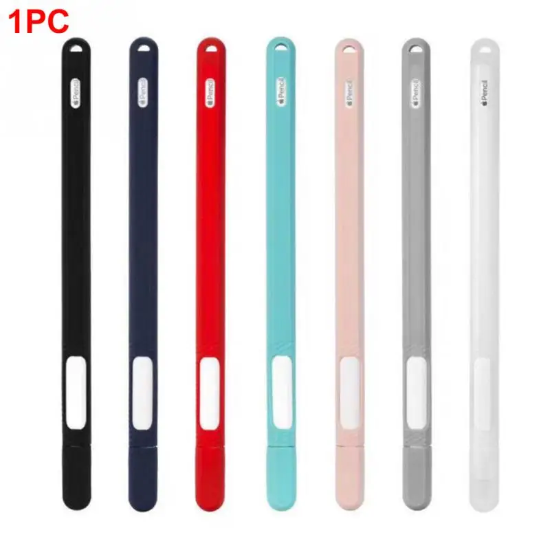 

Portable Stylus Pen Protective Case Anti Scratch Pocket Size Soft Silicone Sleeve Pouch Anti-lost Accessory For Apple Pencil 2