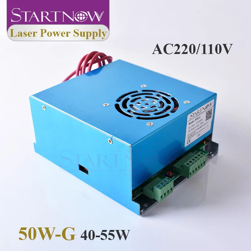 Startnow 50W-G 50W Laser Power Supply CO2 MYJG-50 45W 55W 110V 220V For Laser Cutter Carving Machine Parts Equipment Accessories
