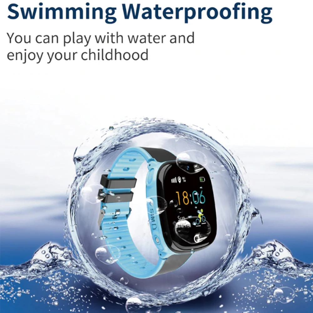 

HW11 Smart Watch Kids GPS Bluetooth Pedometer Positioning IP67 Waterproof Watch For Children Safe Smart Wristband Android IOS