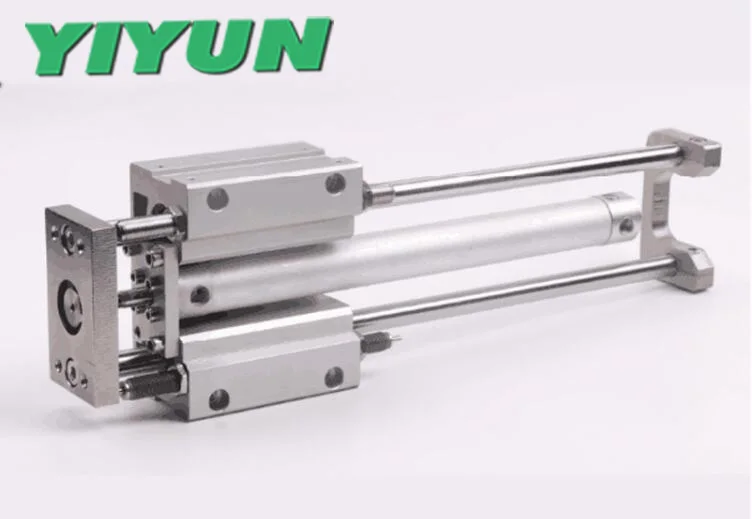 US $453.00 MGGMB5075 MGGMB50100 MGGMB50125 150 200 250 300 350 400 500 Three Axis Rodless Cylinder Slide Guide Cylinder MGG Series