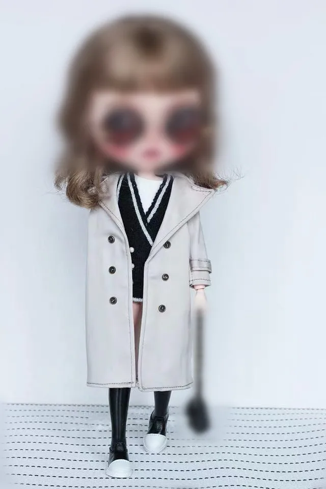 1/6 кукла ветровка blyth пальто Blyth наряд(Fit blyth, ICY, pullip, LTI, azone, ob24, 1/6 кукла