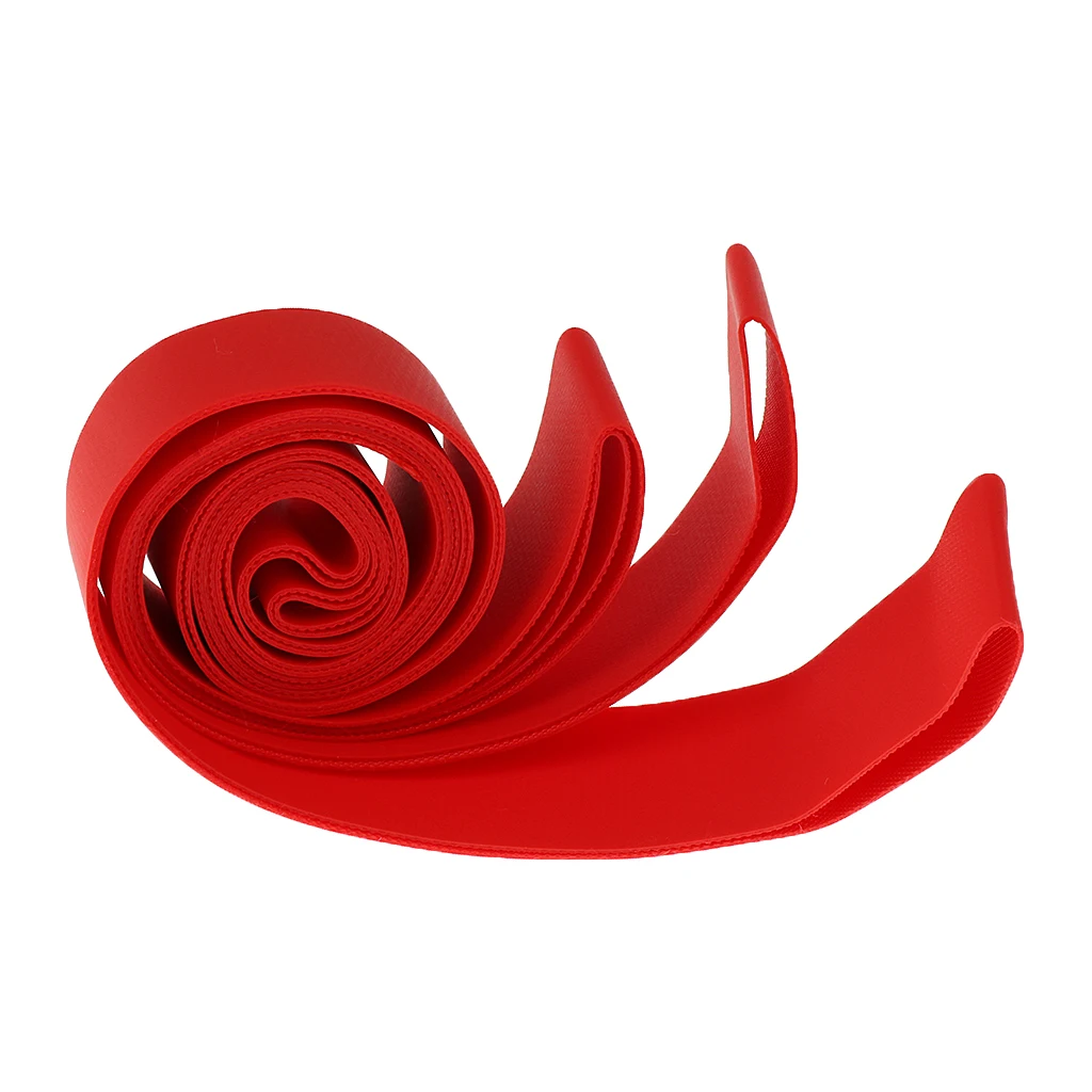Bicycle Rim Strip Rim Tape Bicycle Tires Cyclin Parts Fits Size 26'' / 20' / 14' / 700C Bike Tire Liner Puncture Proof Belt Red