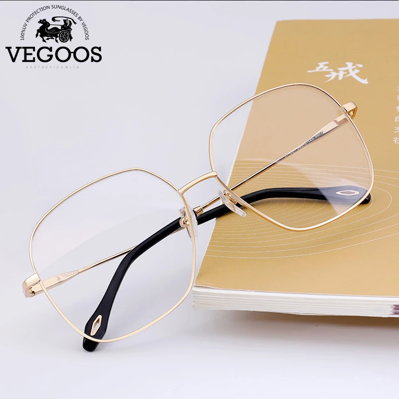 Best VEGOOS Blue Light Blocking Glasses Women Men Anti Eyestrain Classic Square Frame for Computer Gaming Lunette Lumiere Bleue#5176