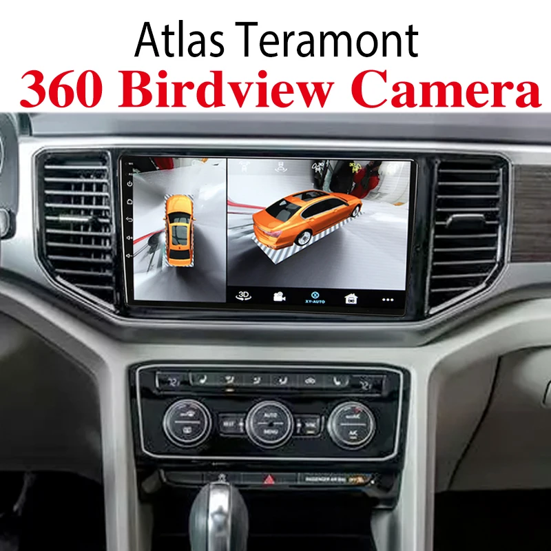 

For Volkswagen VW Atlas Teramont 2017~2021 Car Audio Navigation Stereo Carplay DVR 360 Birdview Around 4G System