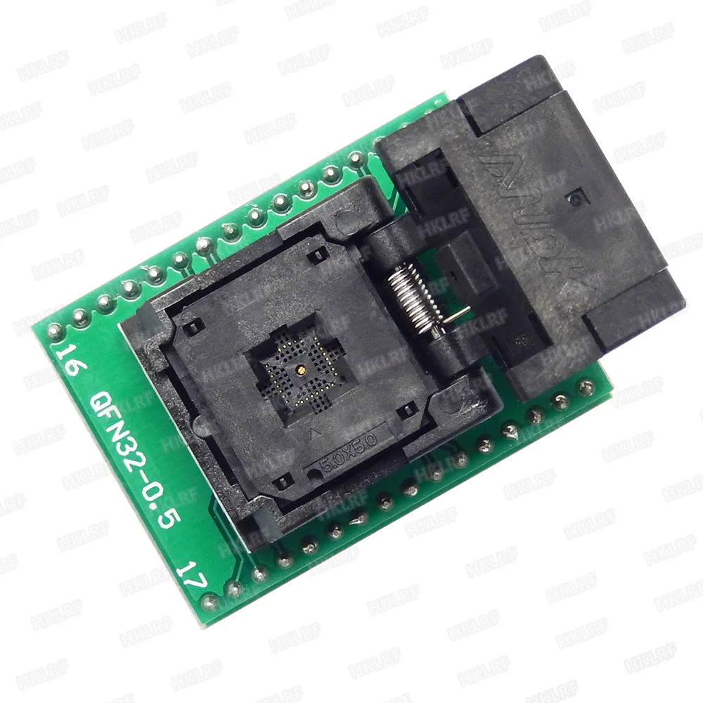 QFN32 (5*5) 0 5 адаптеры для программатора MLP32 чип MLF32 QFN32pin расстояние мм|Интегральные