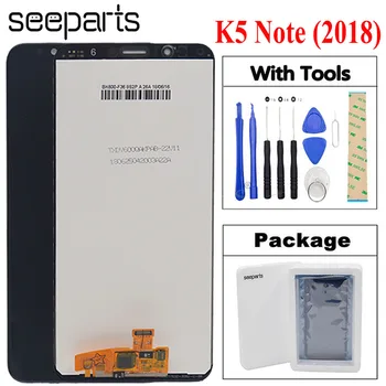 

6.0" LCD For Lenovo K5 Note 2018 LCD L38012 Display Screen Touch Sensor Digitizer Assembly K9 Note Display K5Note LCD Screen