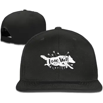 

Snapback Baseball Cap-Lone Wolf Empire Mens Hats Adjustable Youth Golf Caps