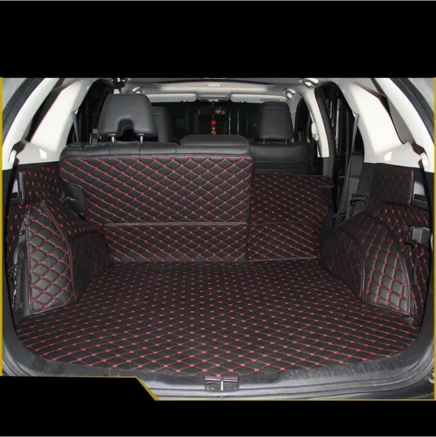 Кожаный коврик для багажника автомобиля для Honda Crv 2012 2013 4rd поколения Hodna CR-V аксессуары