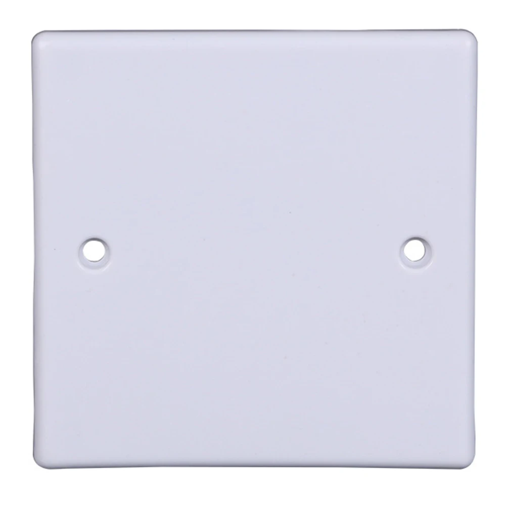 86 Type Light Electric Switch Blank Wall Socket Cover Durable Light Electric Switch Blank Wall Socket