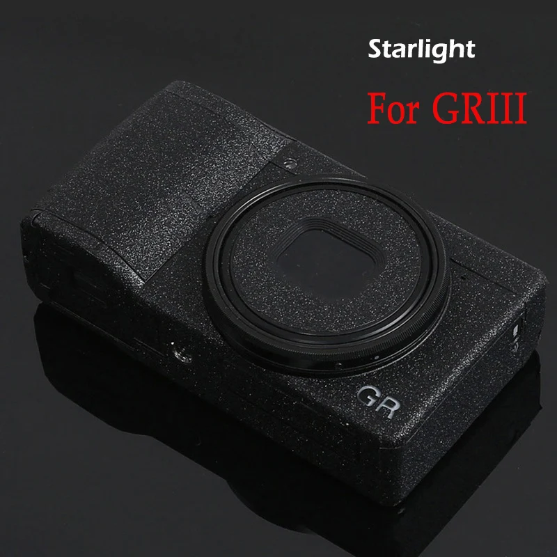 Protezione Dell'Autoadesivo Della Copertura Del Corpo Della Fotocamera Antigraffio Per Ricoh Gr Iii Griii Gr3 Gr2 Grii Gr Mark Iii Pelle Antiscivolo S