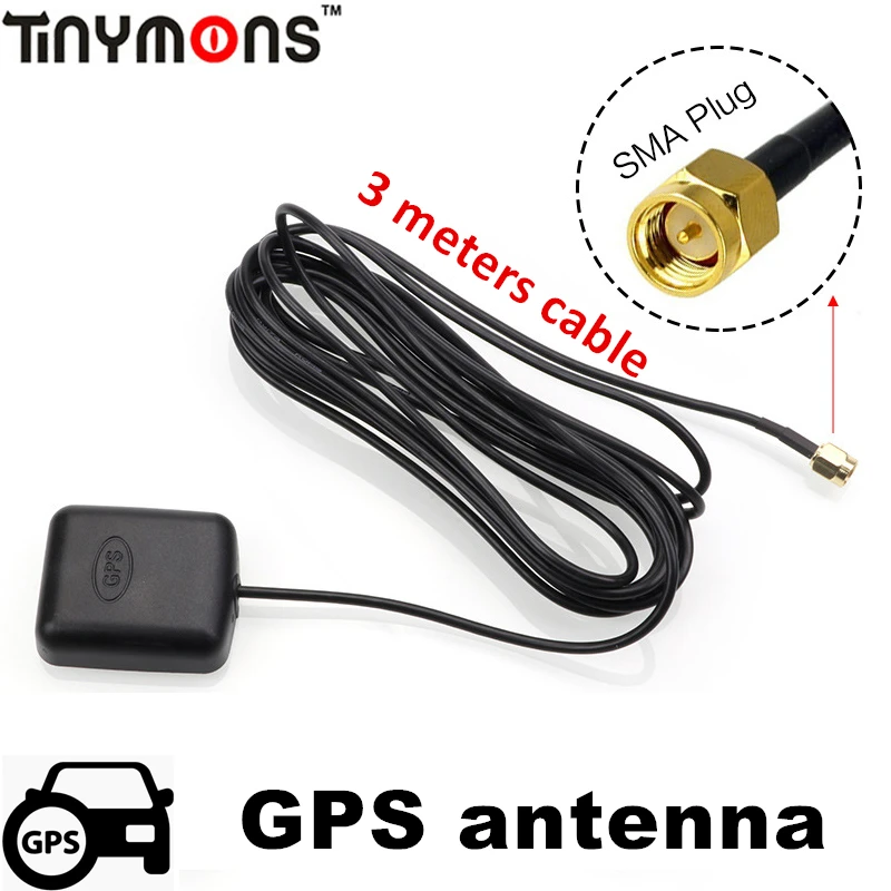 

Car GPS Receiver Antenna Signal Strengthen Stable GPS Receiver SMA Connector 3 Meters Auto Aerial adapter for DVD Navigation