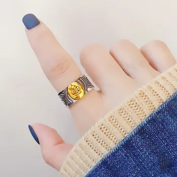 

Punk Vintage 925 Sterling Silver Eagle Rings For Women Men Gothic Antique Rings Boho Jewelry Anillos