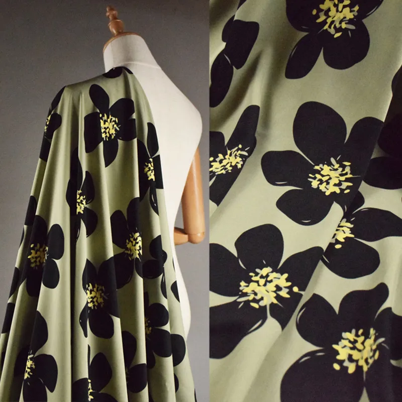 【I AM MARI】25SS★ Fate printed chiffon shirring tie OP CD25-7433 VERSITILE TIE CHIFFON DRESS – THE DRESS SHOP