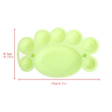 Милый художественный альтернативный лоток для рисования художника масляная Акварельная пластиковая палитра поставки