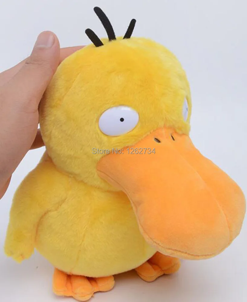 10/лот милые настоящие детективные фильмы Psyduck 20 см Мягкие Аниме мультфильм куклы Плюшевые рисунок с куклой в розницу