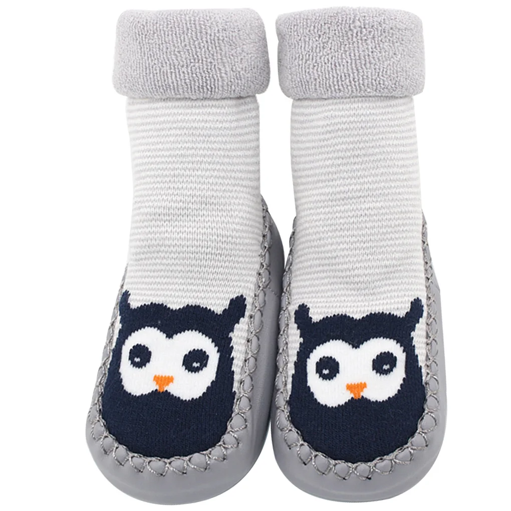 Носки для маленьких мальчиков и девочек Нескользящие резиновые подошвы, носки для малышей модные детские носочки Y1