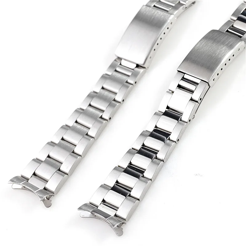 19mm 20mm Stainless Steel Oyster Band 