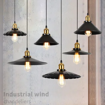 

Retro Industrial Pendant Lights Led Pendant Lamp E27 Hanging Light Fixtures Dinning Room Lights Vintage Loft Edison Bar Kitchen