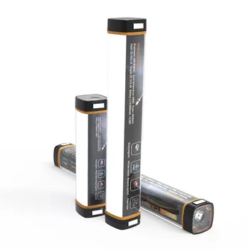 

Waterproof Powerbank Camping Light IP65 USB Rechargeable Bivvy Lite Stick Magnetic Mosquito LED Tent Light for Camping Fishing