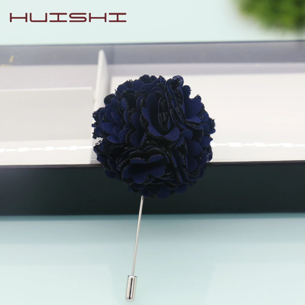 HUISHI 여성용 브로치, 여성 천 아트 패브릭 꽃 브로치, 남성 여성 수국 장미 꽃 가디건, 셔츠 핀 쥬얼리