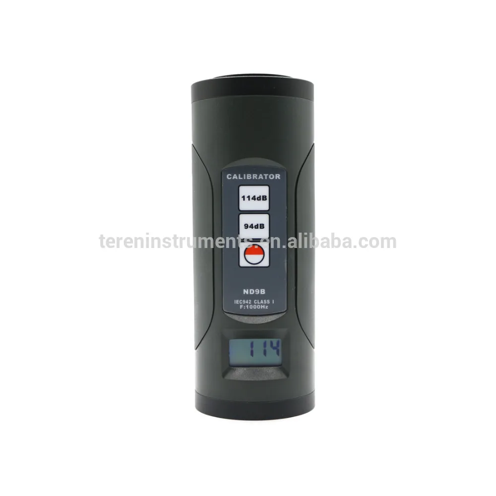 Sound Level Meter Calibrator, Voice Decibel Meter Dosimeter Calibration Instruments 94 dB/114 dB Calibration of 1 " Microphones
