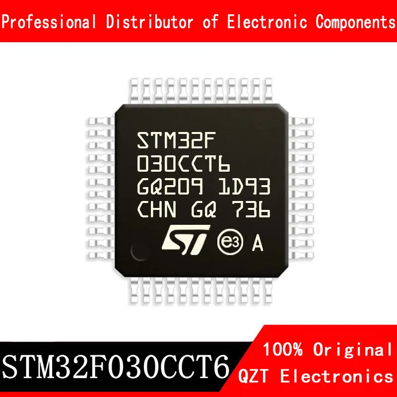 новый оригинальный STM32F030CCT6