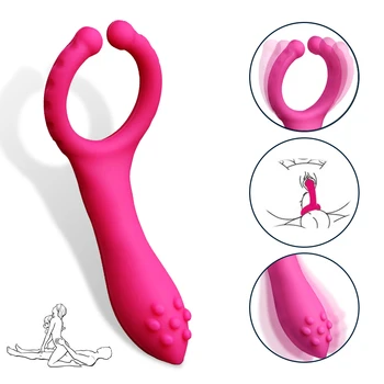 G-Spot Waterproof Dildo Vibrator Adult Sex Toys Silicone Clitoris Vagina Penis Stimulator Massager  Erotic Product for Couple 1