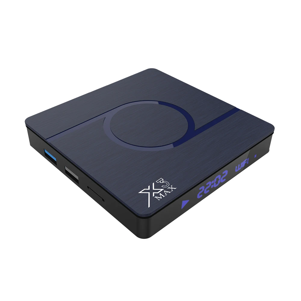 ТВ-приставка X3 MAX Amlogic S905X3 Android 9,0 4 Гб ОЗУ 32 Гб 64 Гб ПЗУ 2,4G 5G wifi Bluetooth медиаплеер 4K 8K UHD смарт-приставка