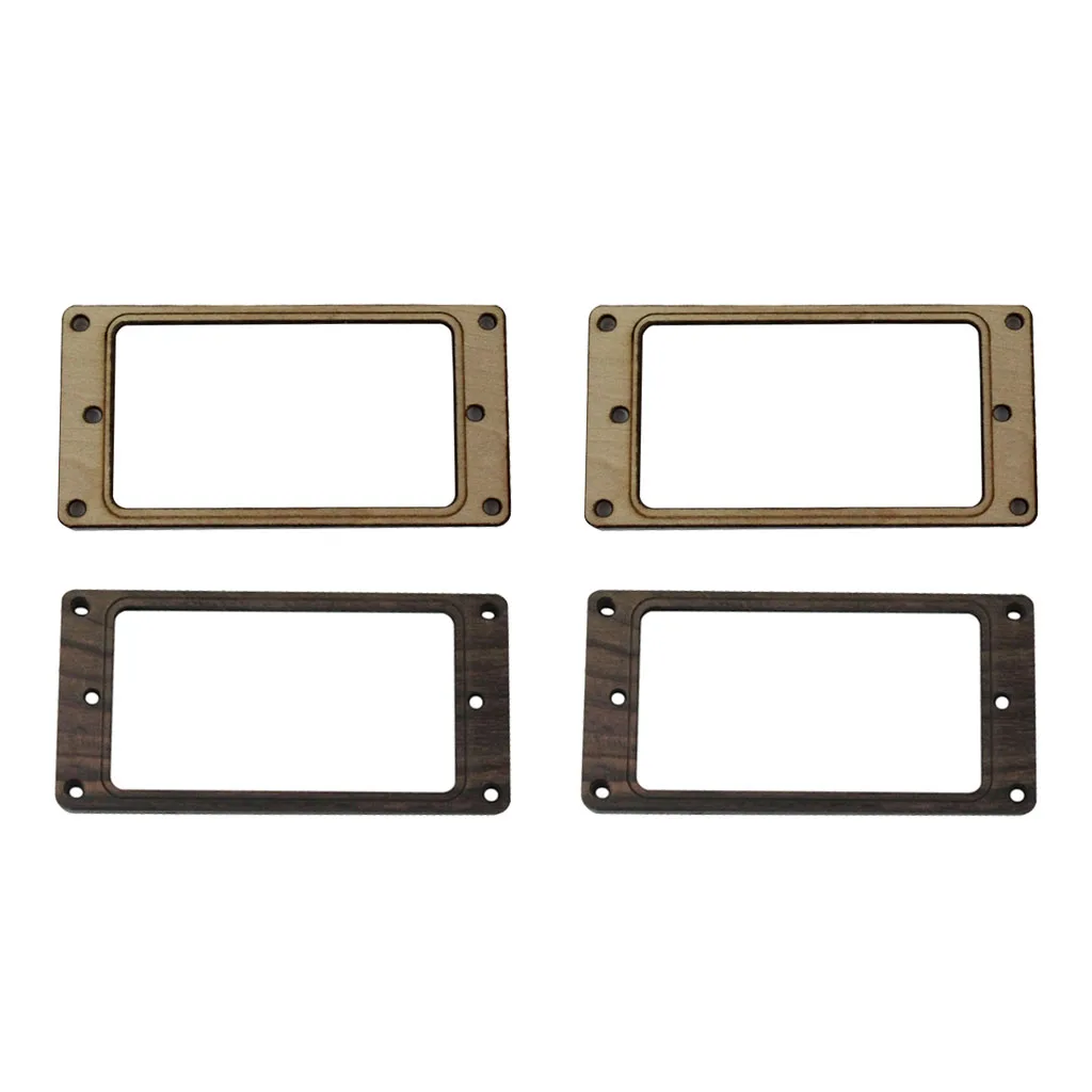 Pack of 4 Humbucker Pickup Frame Mounting Ring for Electric Guitar Musical Instrument Parts