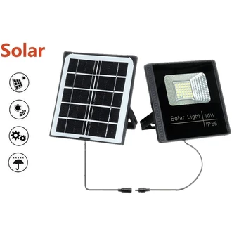 

LED Solar light solar Powered Panel Wall lamp Yard Fence Outdoor Path Street Garden lighting floodlihgt spotlight seperable pane
