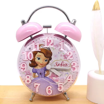 

Mickey Cute children's quiet alarm clock bedroom Princess small single side super loud cute alarm clock kids alarm clock
