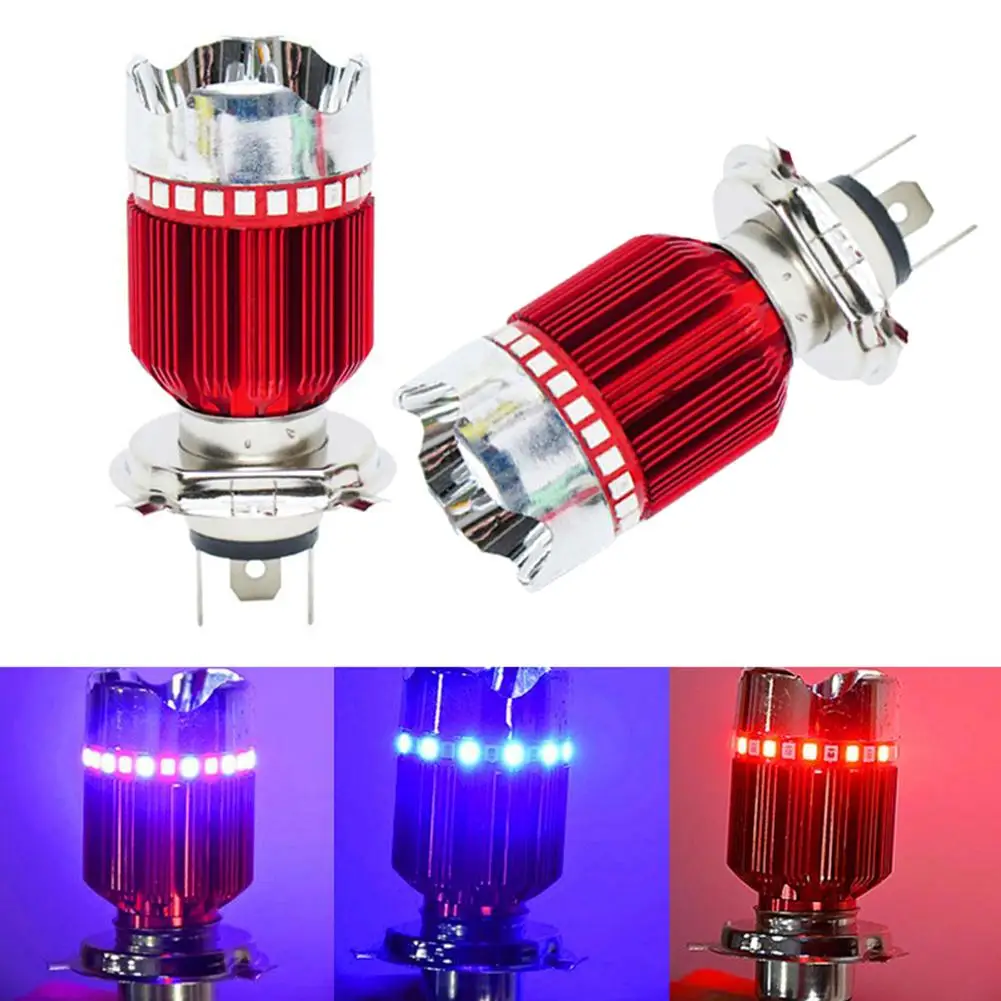 

Universal H4 Motorcycle Headlight Headlamp Bulbs LED DRL Day Time Running Signal Fog Light Lamp Bulb