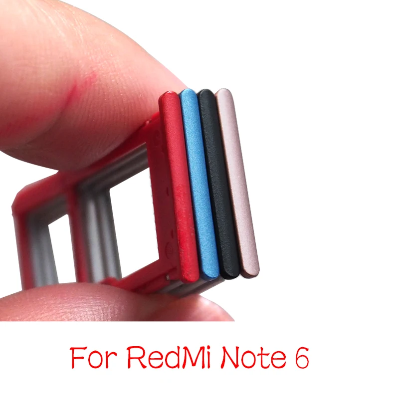 

SIM Card Holder Slot Socket Reader Tray For xiaomi redmi note 6 pro Repair Parts