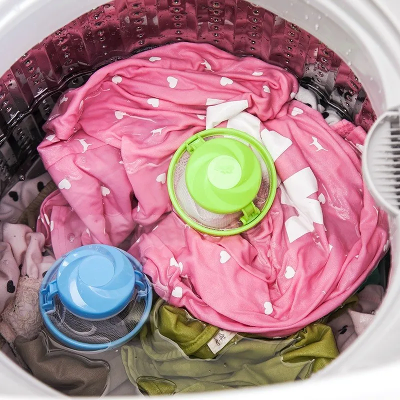 

Hair Filter Mesh Bag Hair Remover Washing Machine Chip Cleaning Protective Laundry Bag Filter Hair Maker Suction Hair Debris Lau