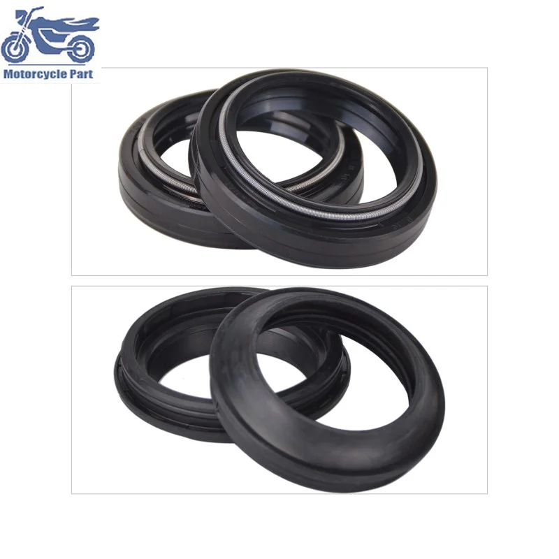 

41x53x8 41 53 8 Oil Seal & Dust Cover For Suzuki AN400 BURGMAN GSF400 BANDIT GS500 GSX600F KATANA DR650 GS1100 1991-2006 2007