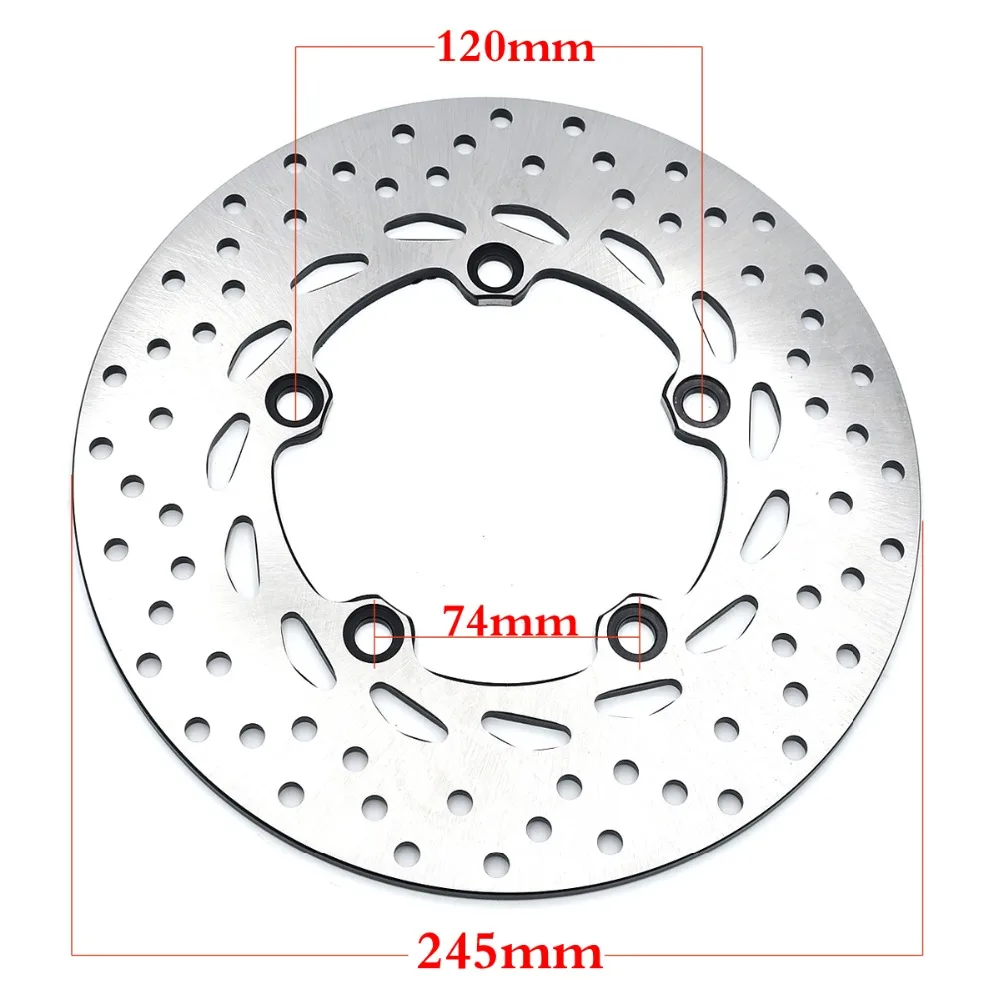 Motocicleta Rear Brake Disc Rotor Para Yamaha