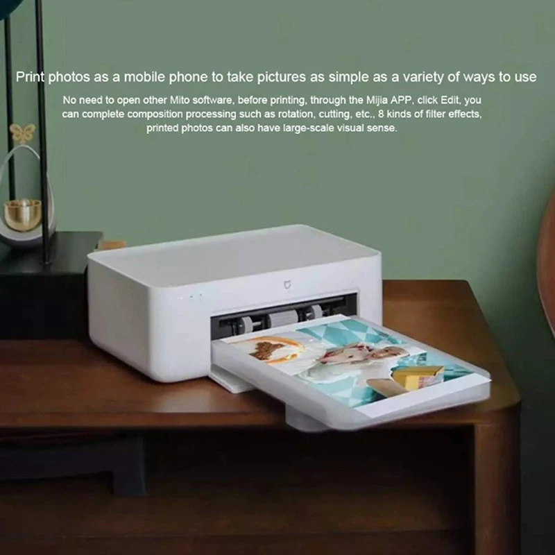 Original Xiaomi Mijia Photo Printer Portable Wifi Bluetooth Printer Picture HD Heat Sublimation 6-Inch Finely Restore Auto Film mini printer cheap