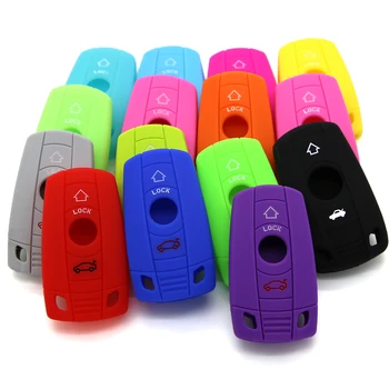 

RYHX Low Price Rubber Remote Key Keyless Entry Skin Shell Case Fob Silicone Car Key Cover for Accessories Interior Decorate